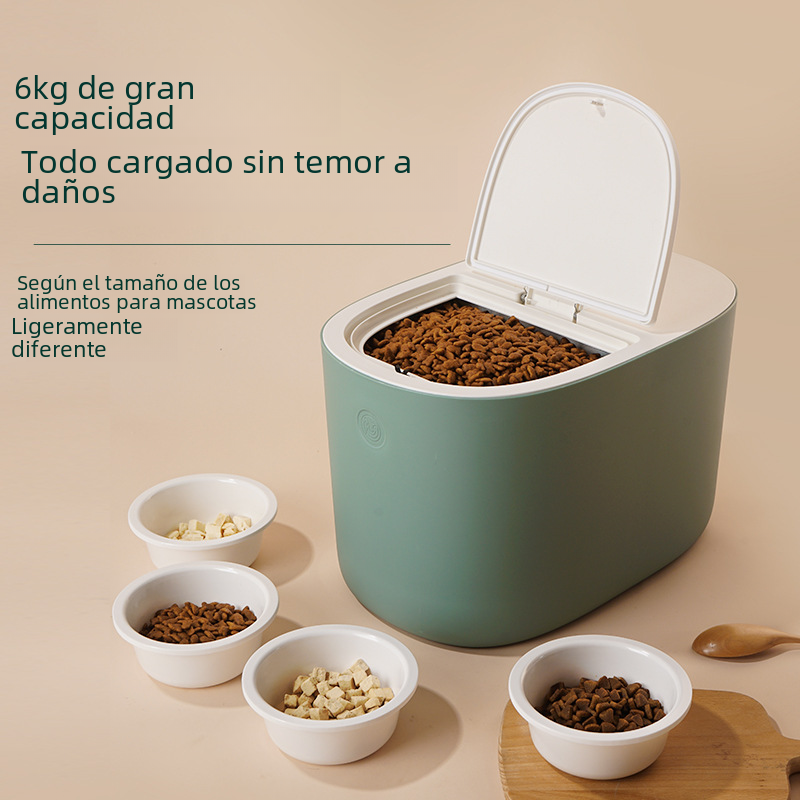 Sealed Pet Food Storage Container for Dogs and Cats