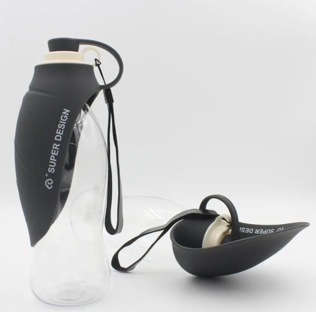 Pet Flip Cup Portable Water Bottle