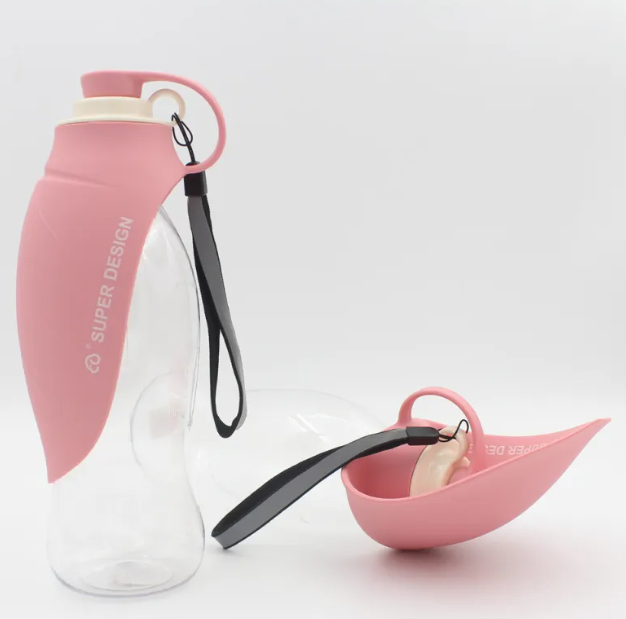 Pet Flip Cup Portable Water Bottle