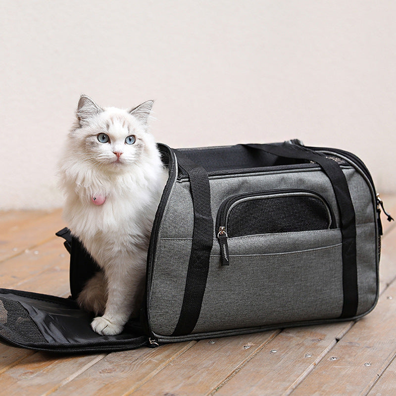 Cat Carrier Bag for Pet Travel and Outdoor Use