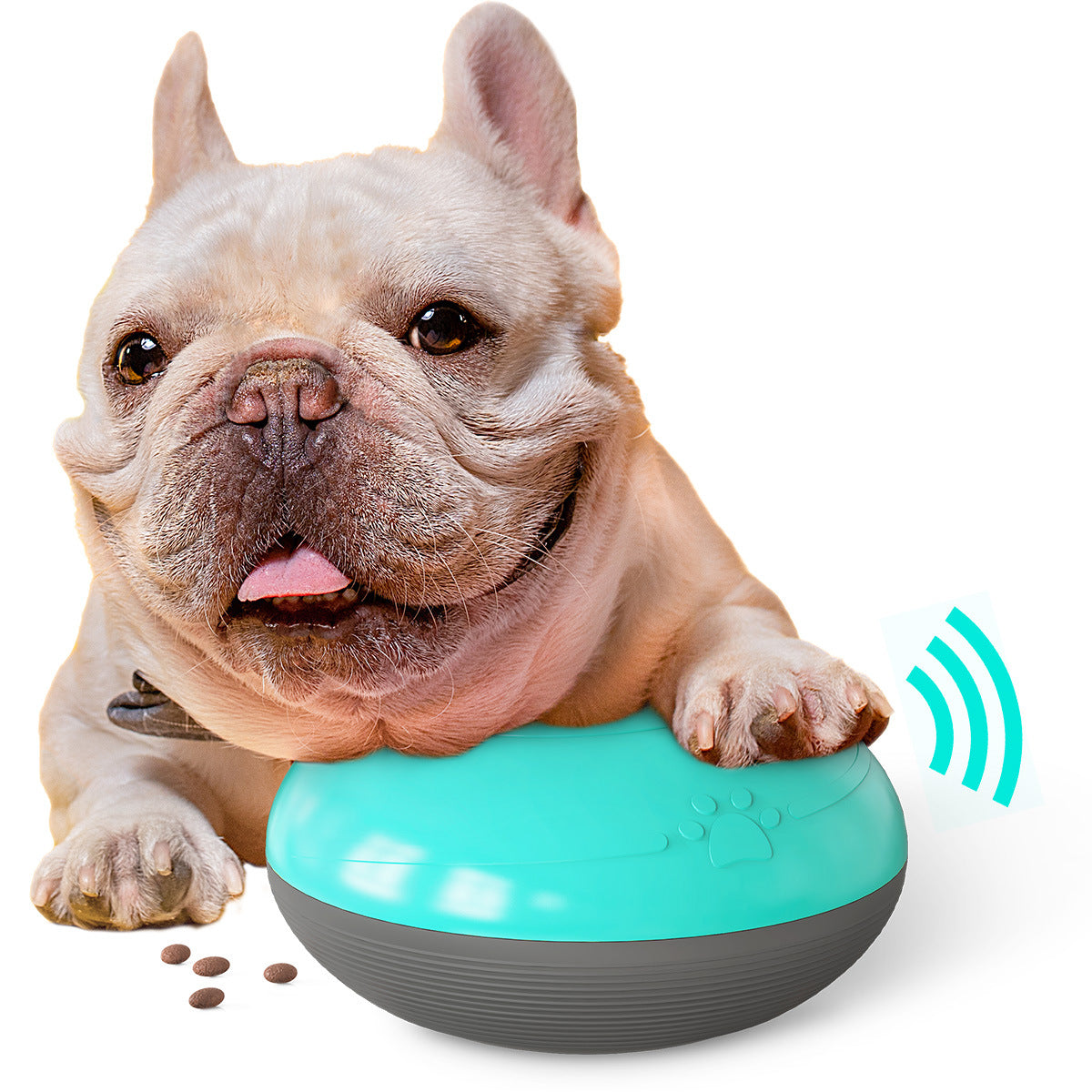 Durable Dog Sound Toy with Food Dispensing Ball