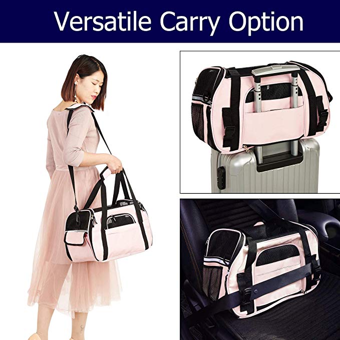 Cat Carrier Bag for Pet Travel and Outdoor Use