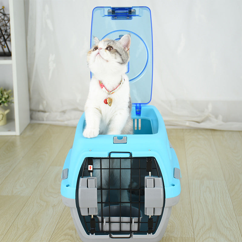 Portable Pet Airline Carrier for Dogs and Cats