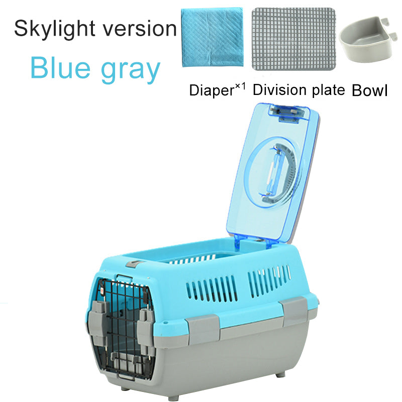 Portable Pet Airline Carrier for Dogs and Cats
