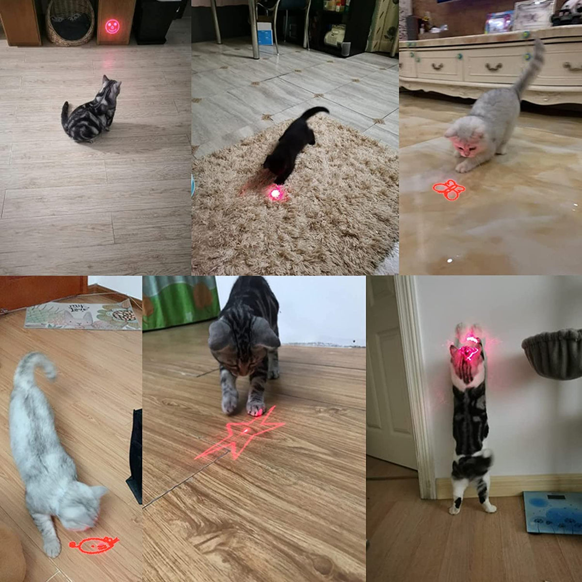 Multifunctional USB Charging Interactive Cat Toy