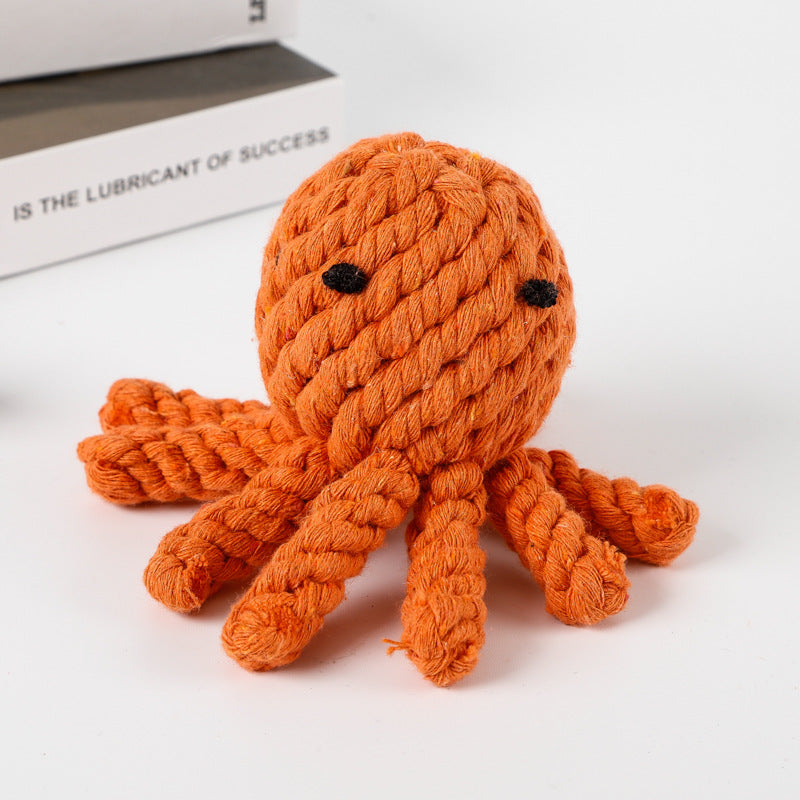Pet Toy: Chew Rope Animal Shape for Dogs