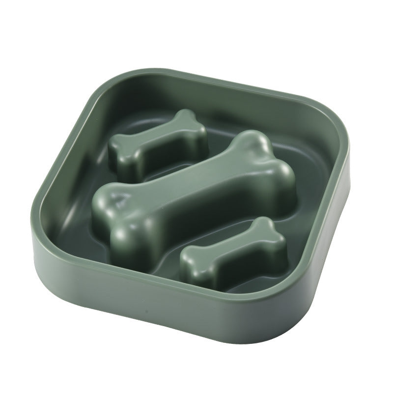 Pet Slow Food Bowl for Puppies - Anti-Choking Feeder