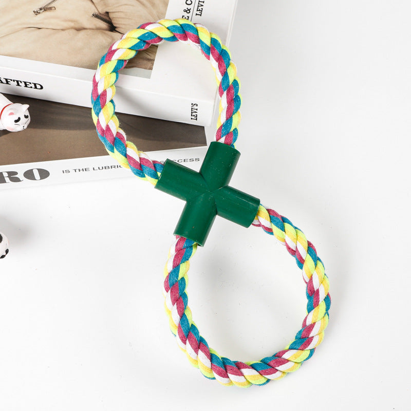 Pet Toy: Chew Rope Animal Shape for Dogs