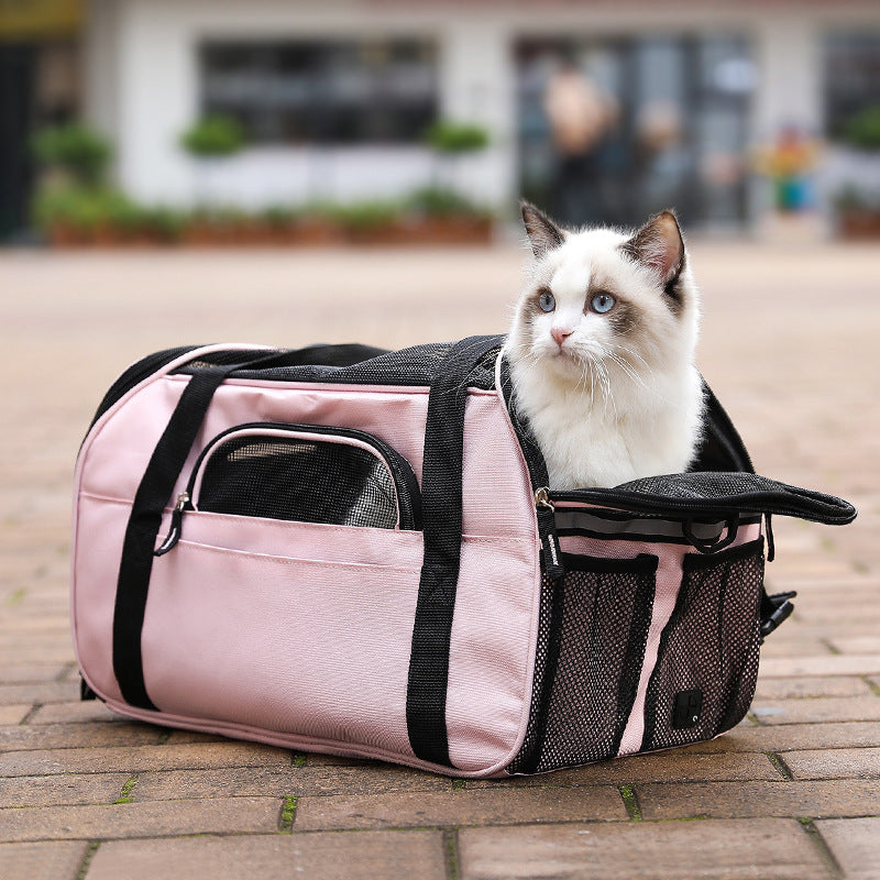 Cat Carrier Bag for Pet Travel and Outdoor Use