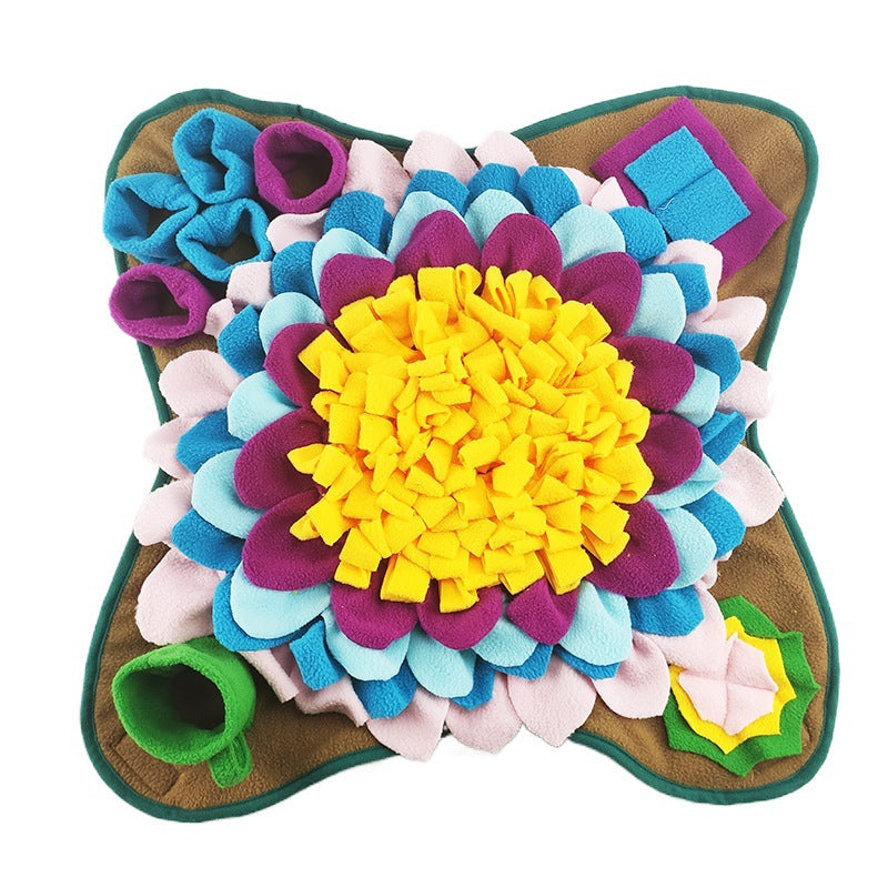 Pet Snuffle Mat for Dogs with Suction Cups and Puzzles