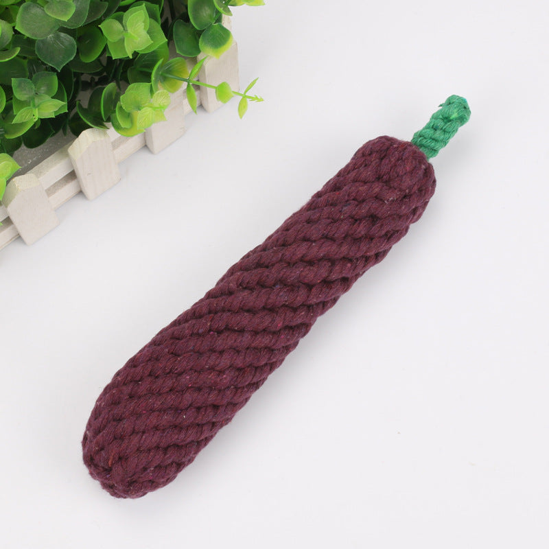 Pet Toy: Chew Rope Animal Shape for Dogs