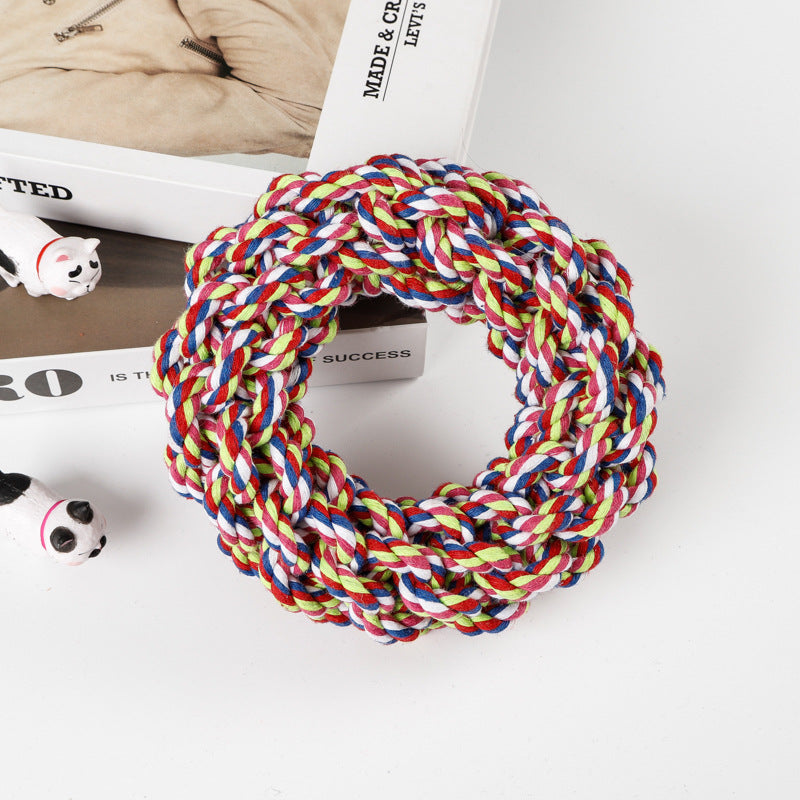 Pet Toy: Chew Rope Animal Shape for Dogs