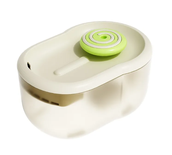 Automatic Loop Filtering Pet Water Fountain, 2.2L, Filtered, for Cats & Dogs