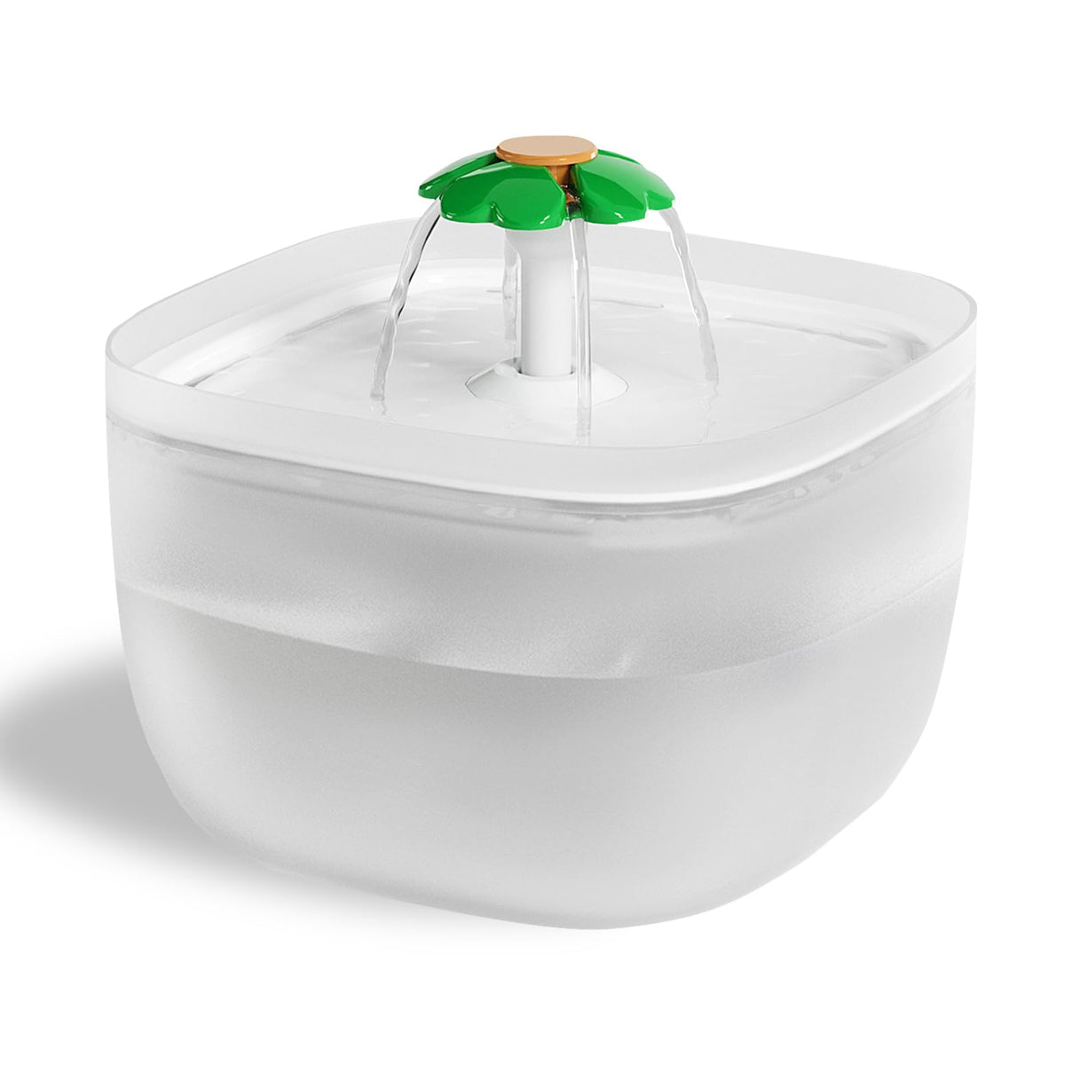 Lychee Cat Water Fountain Automatic Pet Water Fountain for Drinking with Light2L/67oz Drinking Fountain for Cat and Small DogEasy to Clean